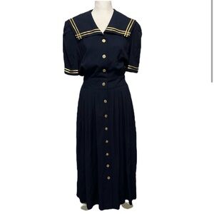 Vintage Miss Dorby Sailor Dress